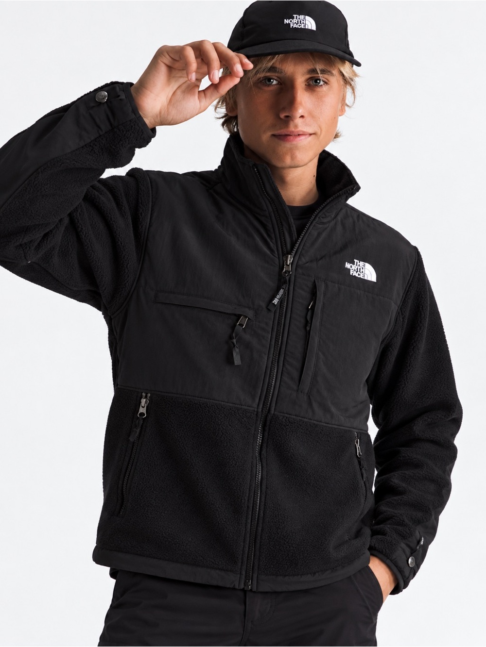 The North Face Men’s Denali Fleece Jacket Black Size S Full Zip